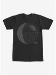Star Wars Death Star Logo T-Shirt, BLACK, hi-res