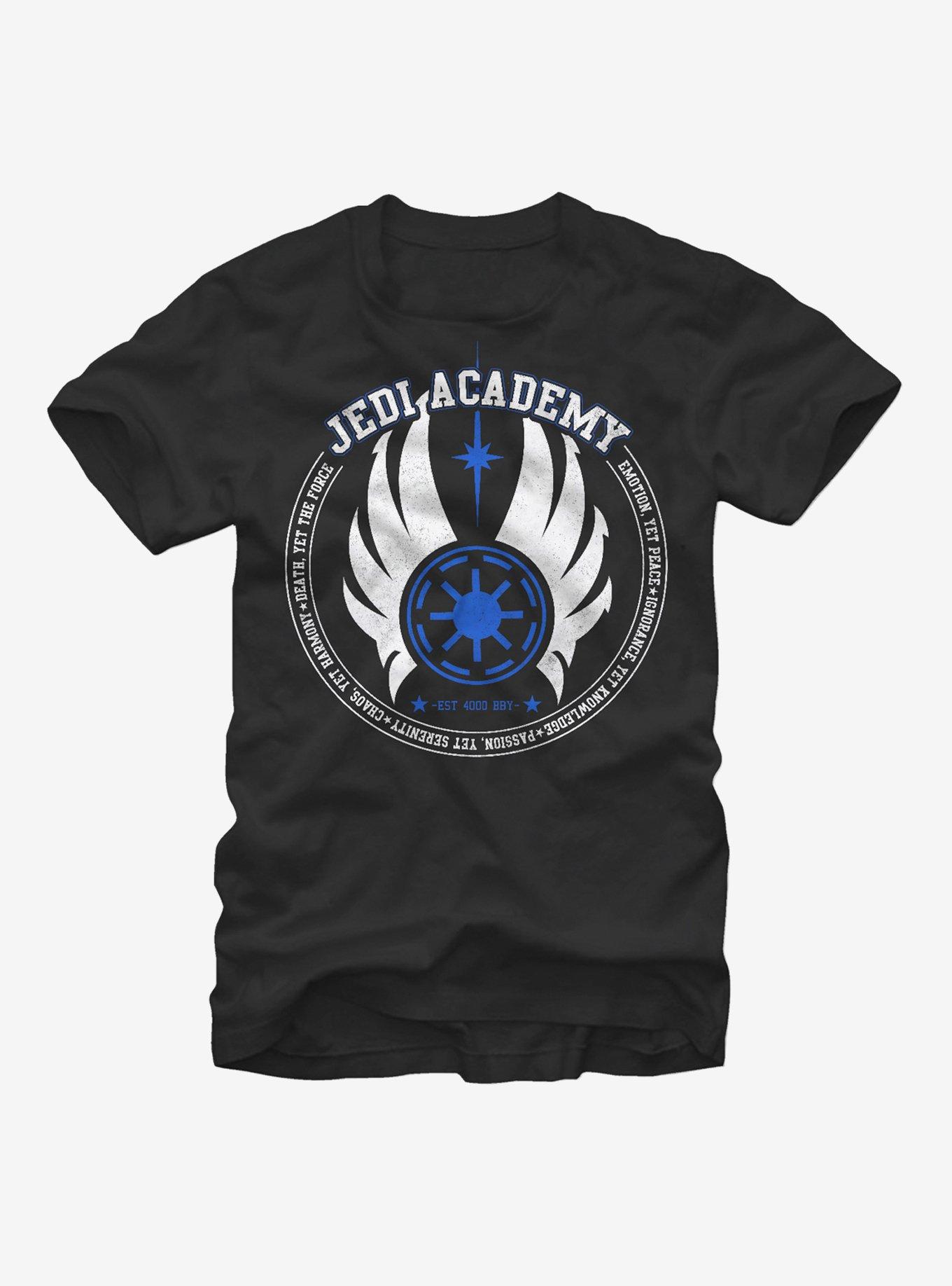 Star Wars Jedi Academy Code T-Shirt, BLACK, hi-res