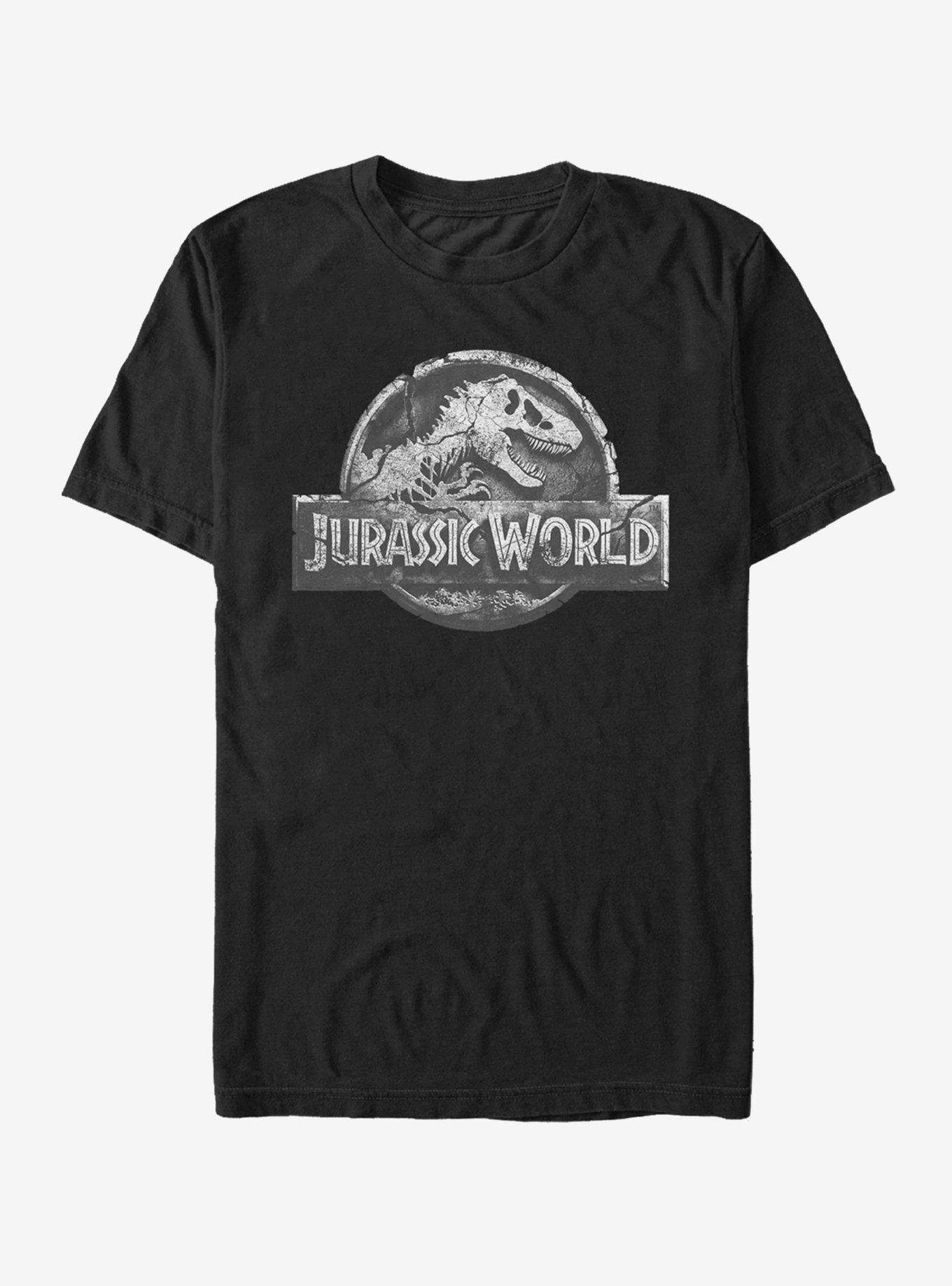 Jurassic World Logo T-Shirt, BLACK, hi-res