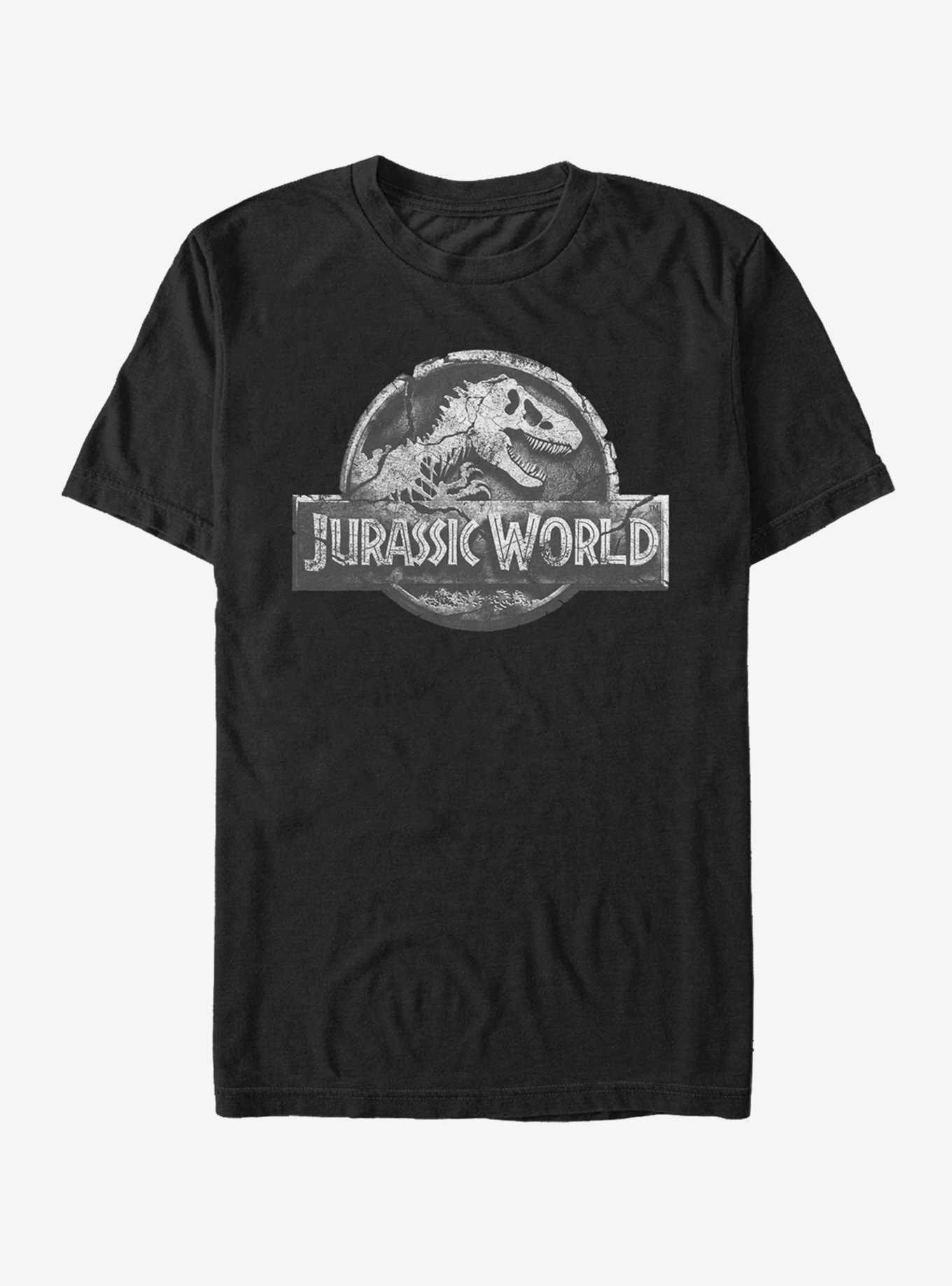 Jurassic World Logo T-Shirt, BLACK, hi-res