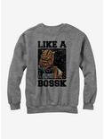 Star Wars Bounty Hunter Like a Bossk Sweatshirt, ATH HTR, hi-res