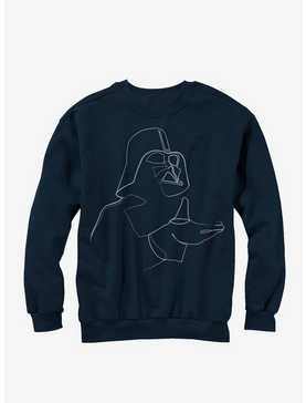 Star Wars Darth Vader Outline Sweatshirt, , hi-res
