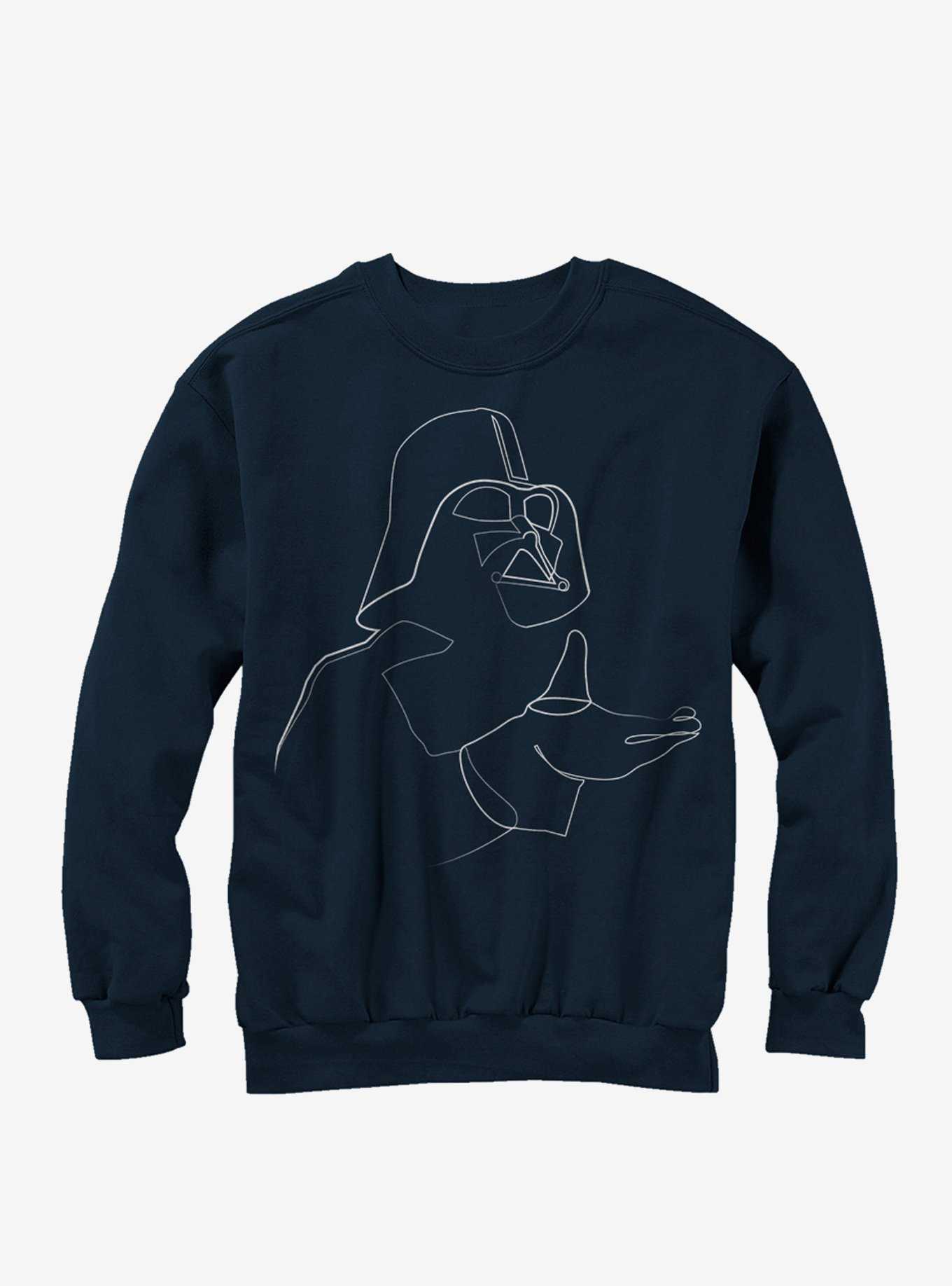 Star Wars Darth Vader Outline Sweatshirt, , hi-res