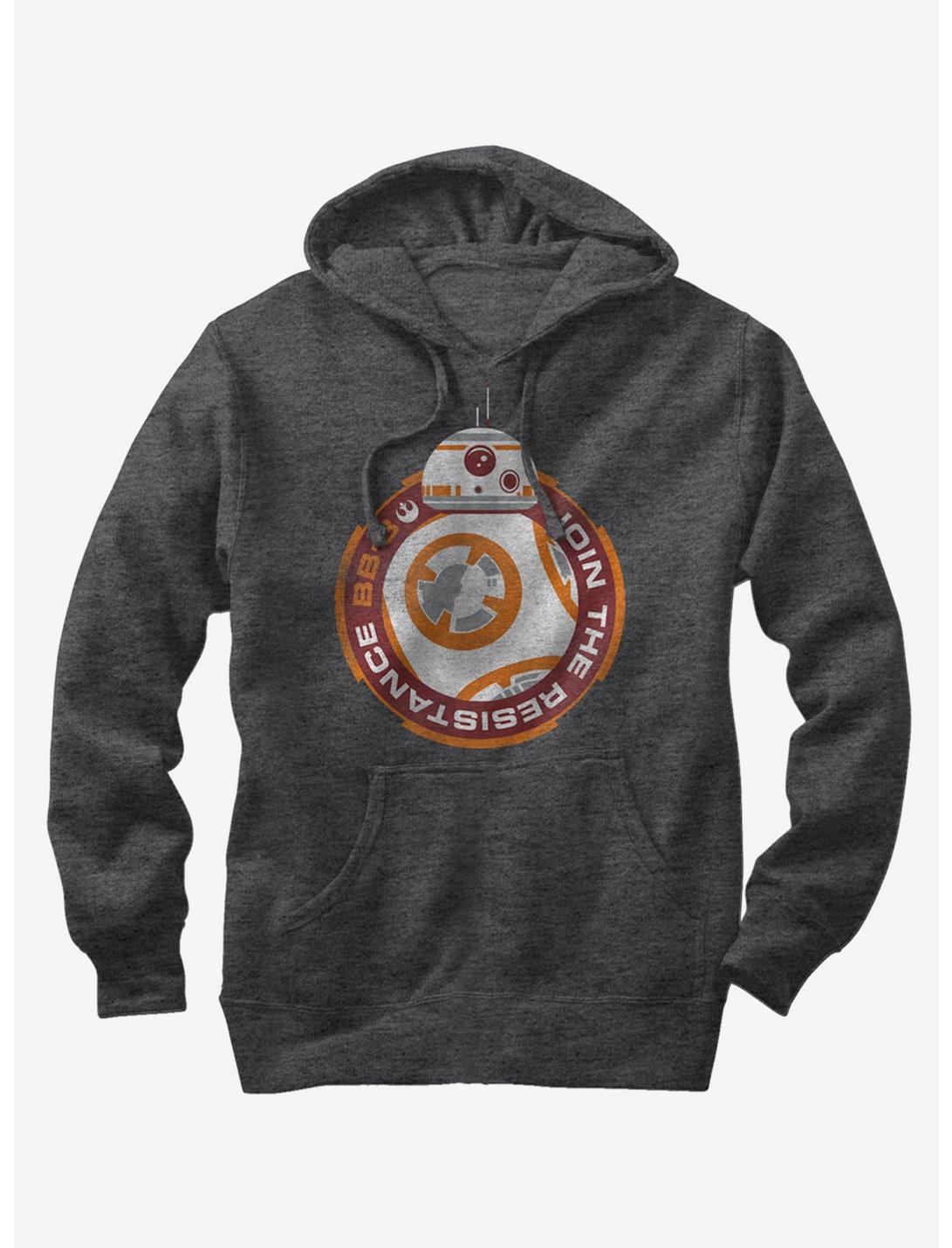 Star Wars BB-8 Join the Resistance Hoodie, CHAR HTR, hi-res