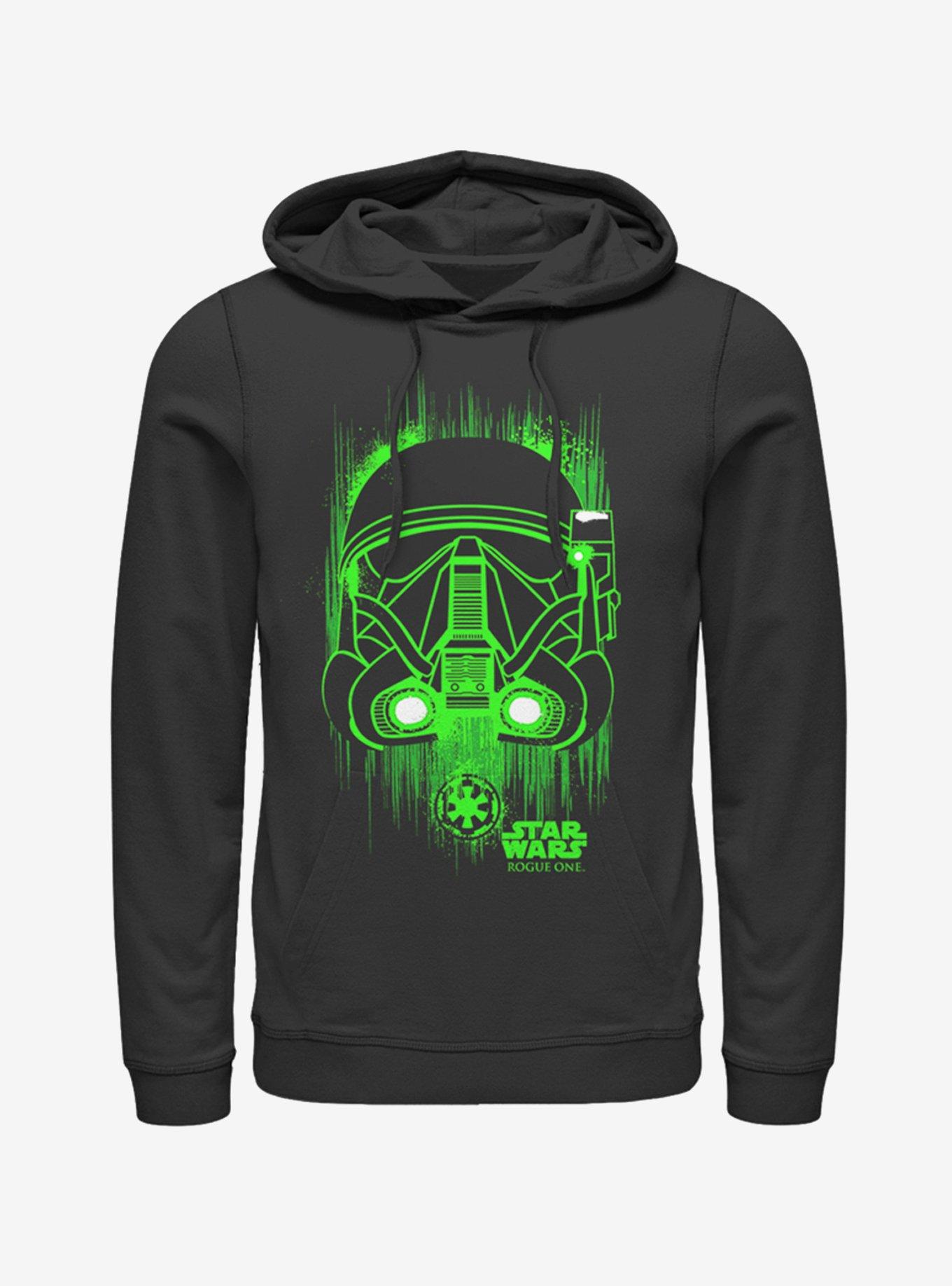 Star Wars Death Trooper Helmet Spray Paint Hoodie