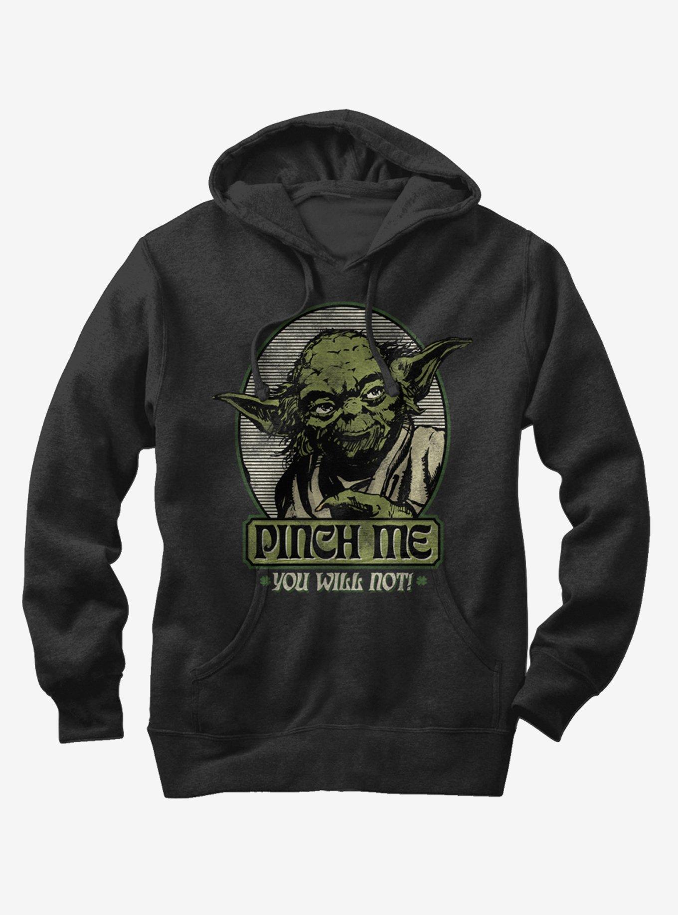 Star Wars Yoda Pinch Me Hoodie, , hi-res