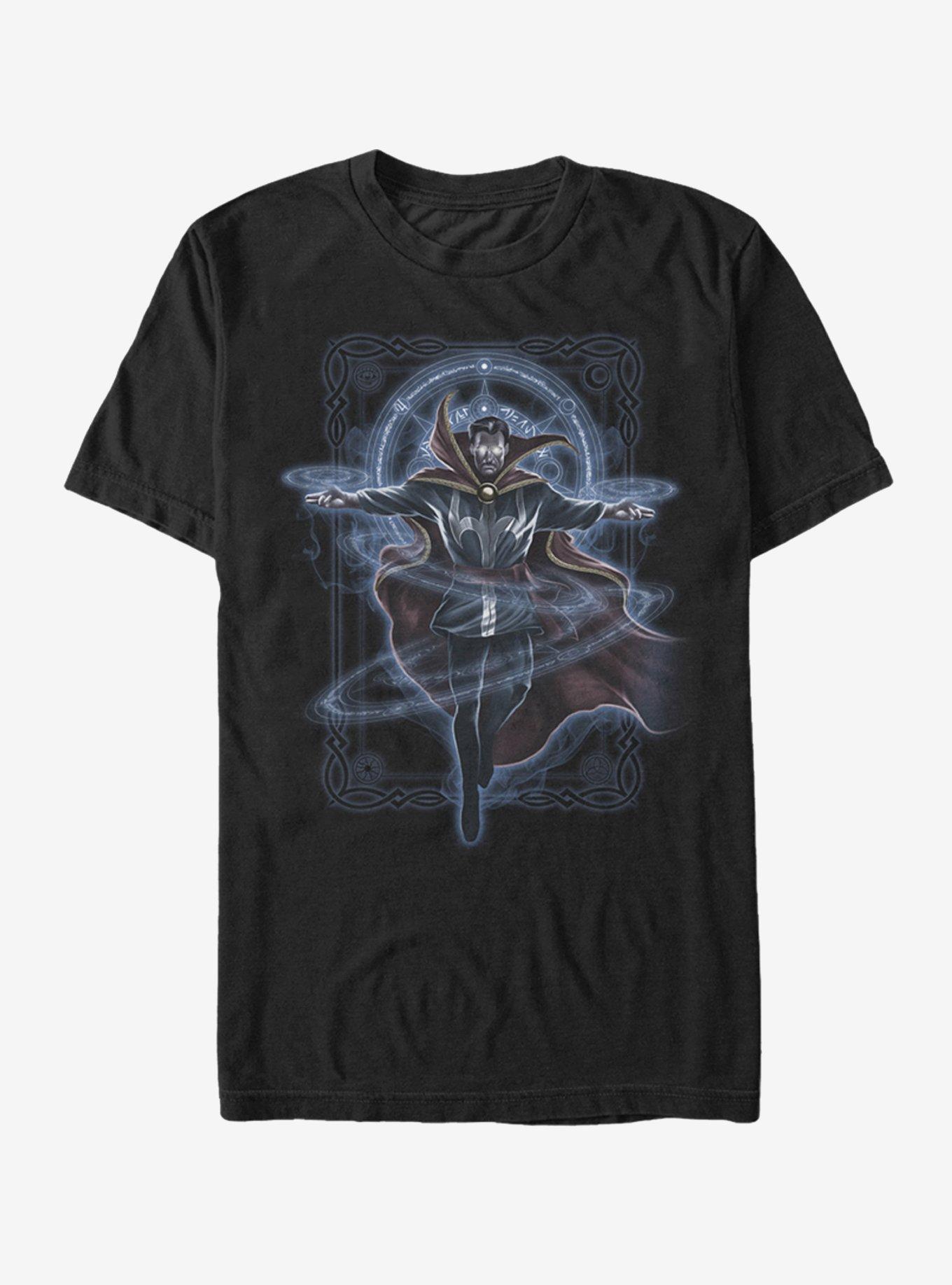 Marvel Doctor Strange Forcefield T-Shirt, BLACK, hi-res