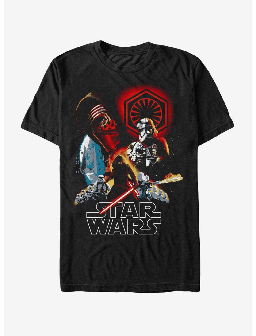 Star Wars First Order Art T-Shirt, BLACK, hi-res