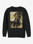 Marvel Black Panther Throne Sweatshirt, BLACK, hi-res