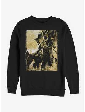 Marvel Black Panther Throne Sweatshirt, , hi-res