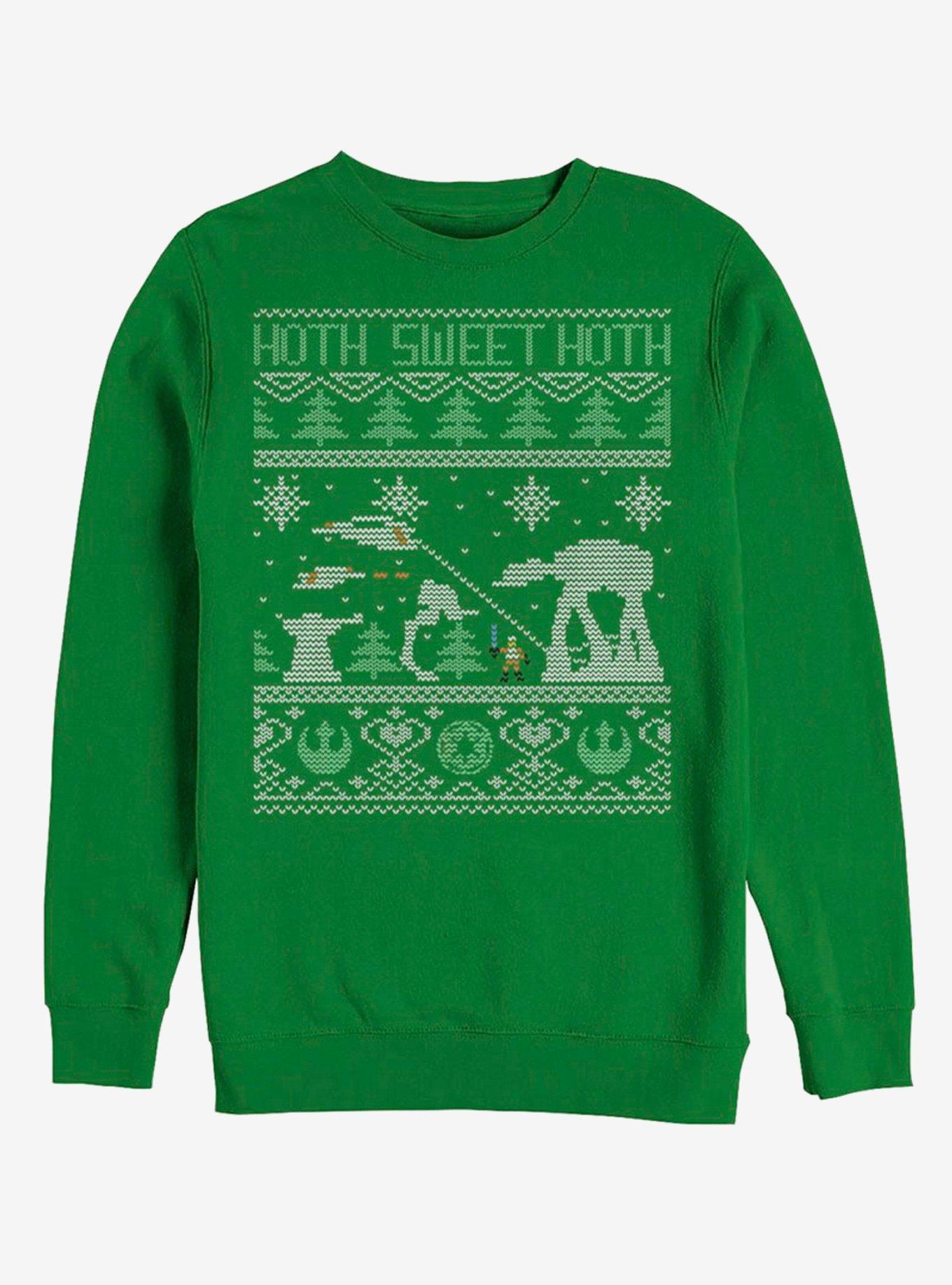 Star Wars Hoth Sweet Hoth Ugly Christmas Sweater Sweatshirt, KELLY, hi-res