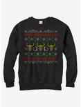 Marvel Loki Ugly Christmas Sweater Girls Sweatshirt, BLACK, hi-res