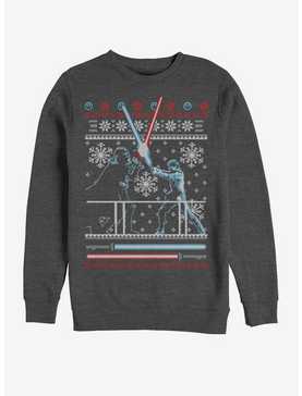 Star Wars Ugly Christmas Sweater Duel Girls Sweatshirt, , hi-res