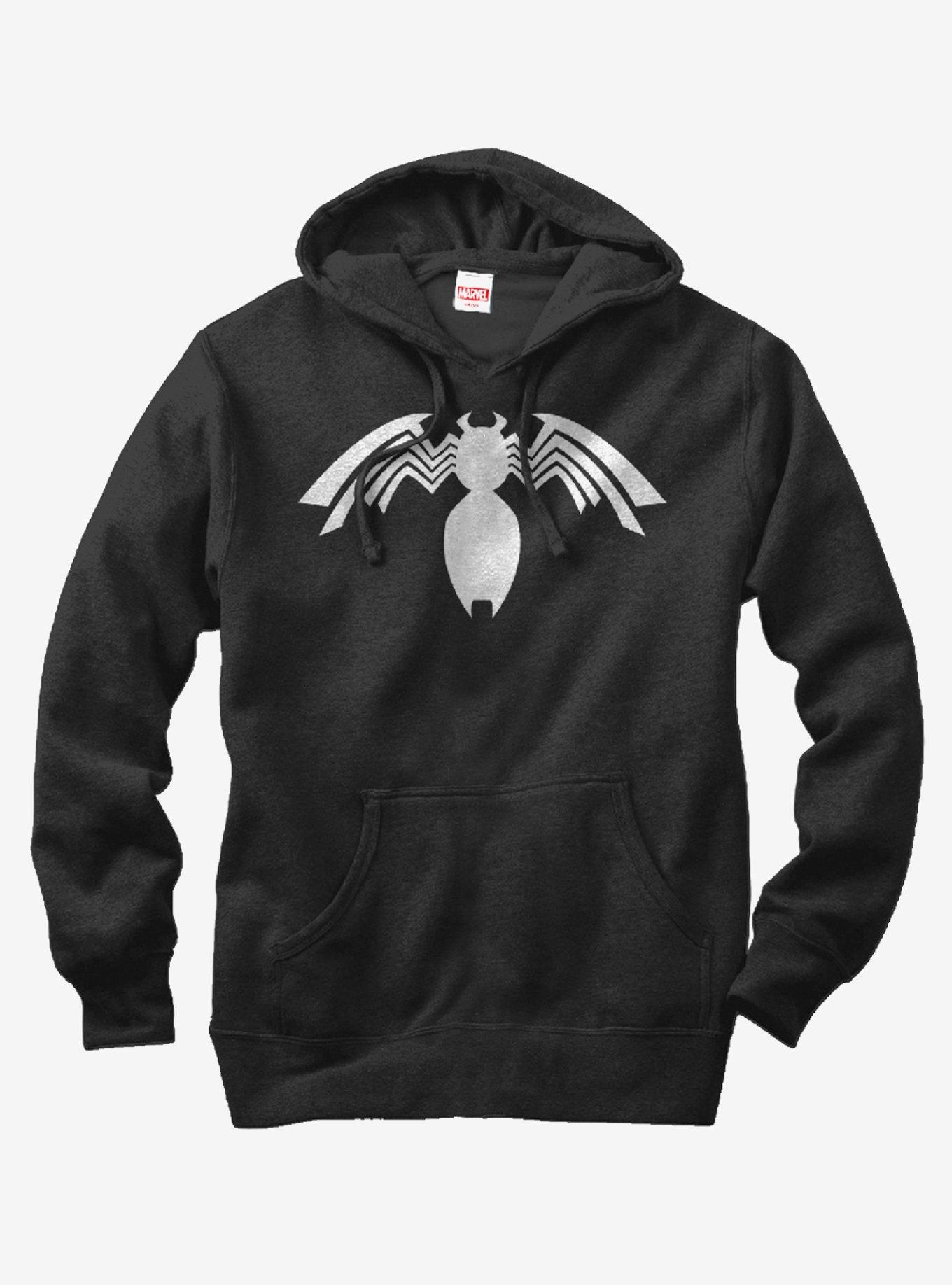 Marvel Venom Logo Hoodie, BLACK, hi-res