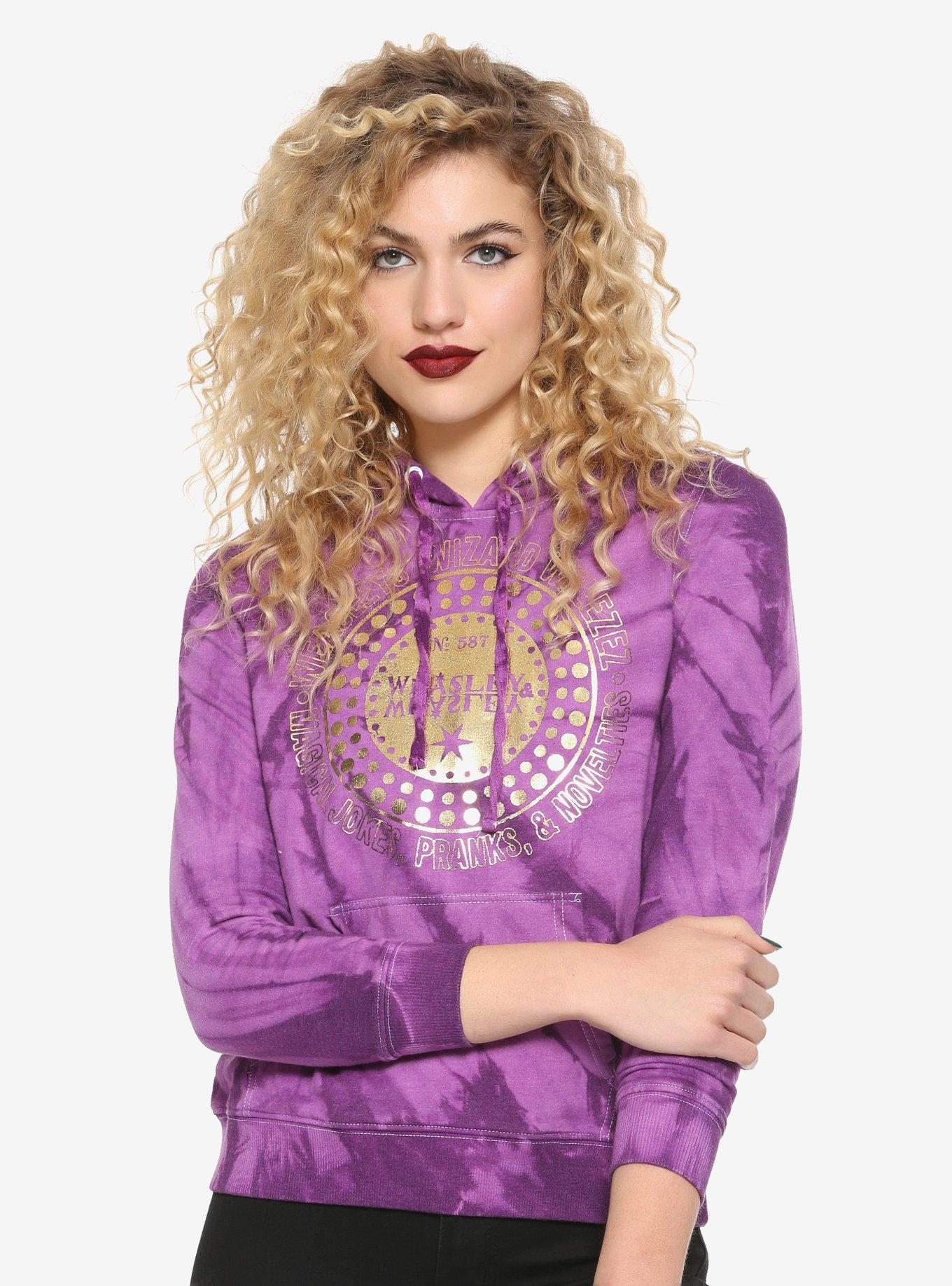 Harry Potter Weasleys' Wizard Wheezes Tie Dye Girls Hoodie, TIE DYE, hi-res