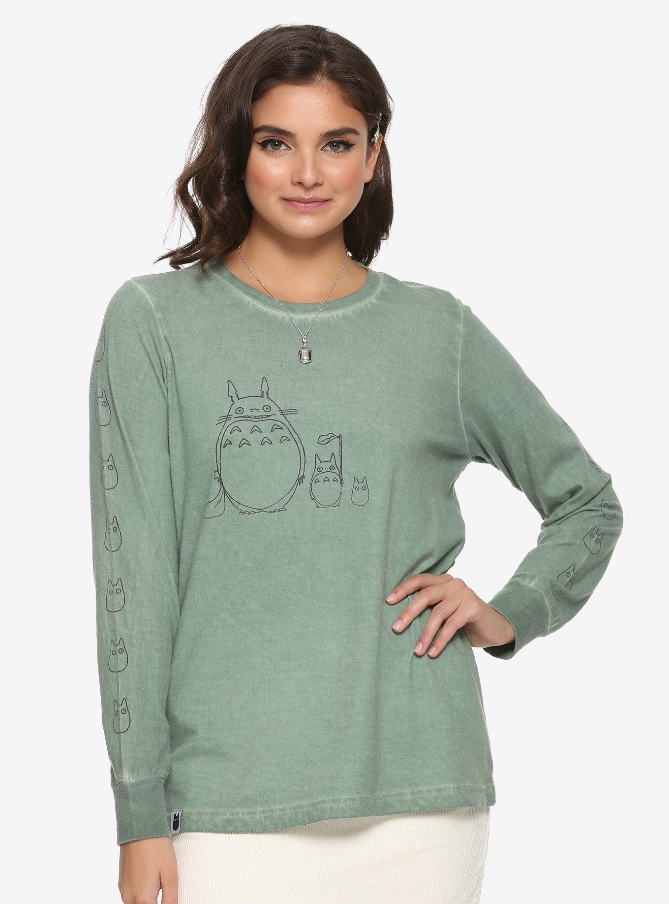 Studio Ghibli My Neighbor Totoro 30th Anniversary Forest Spirits Long-Sleeve T-Shirt, MULTI, hi-res