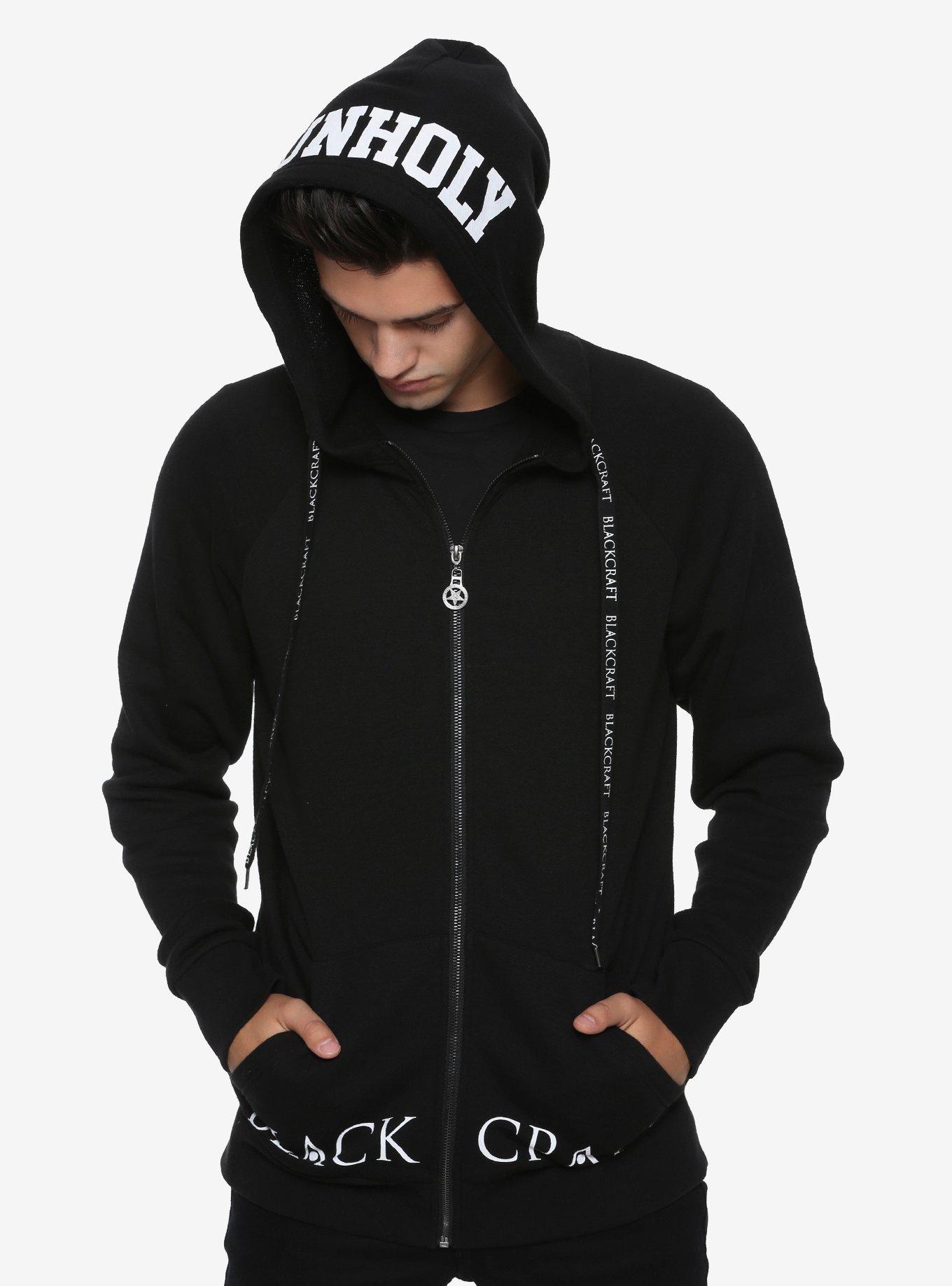 BlackCraft Unholy Hoodie, BLACK, hi-res