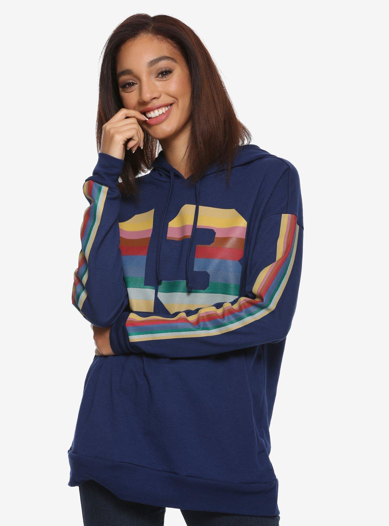 Doctor Who Rainbow Thirteen Hoodie, MULTI, hi-res