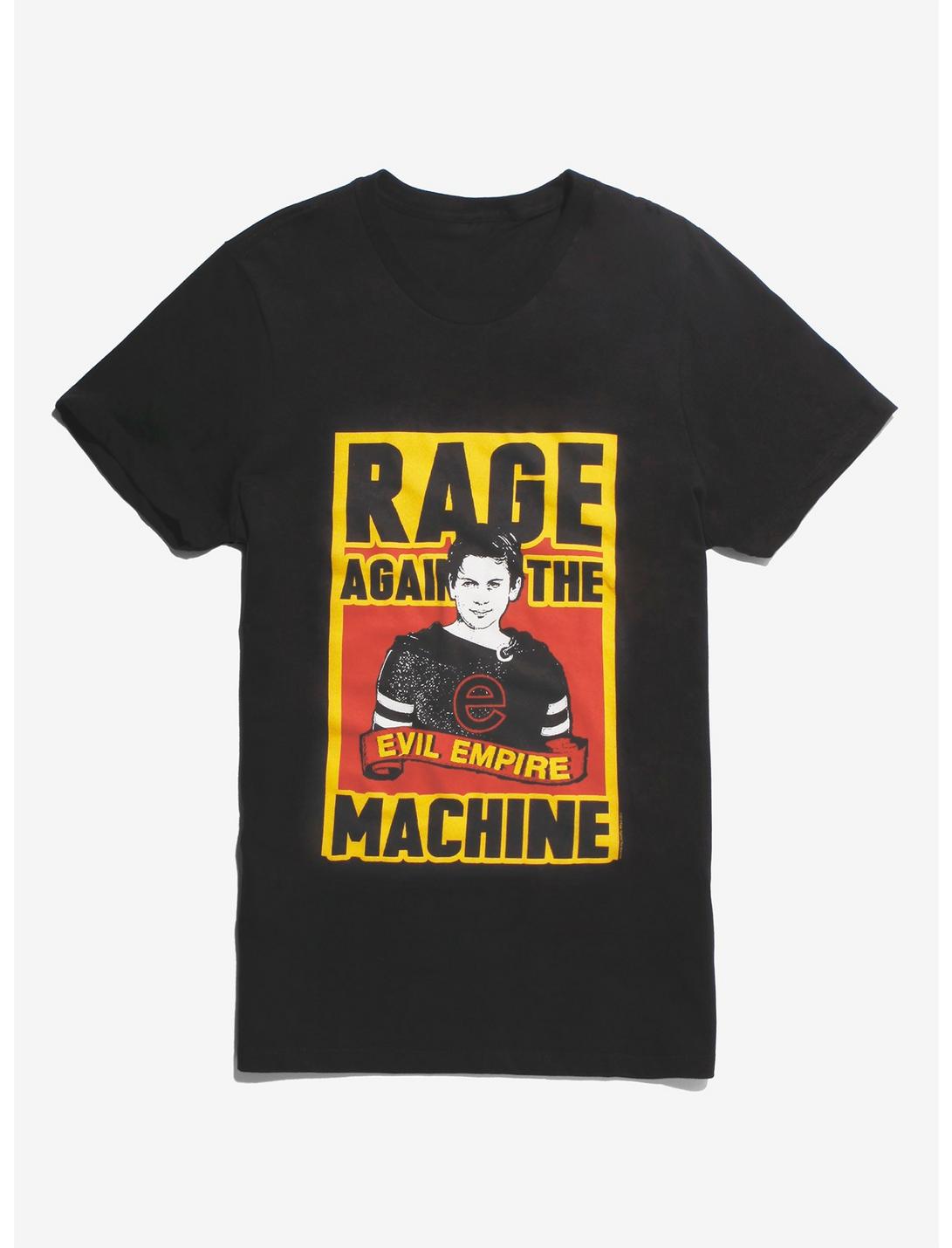 Rage Against The Machine Evil Empire Poster T-Shirt, BLACK, hi-res