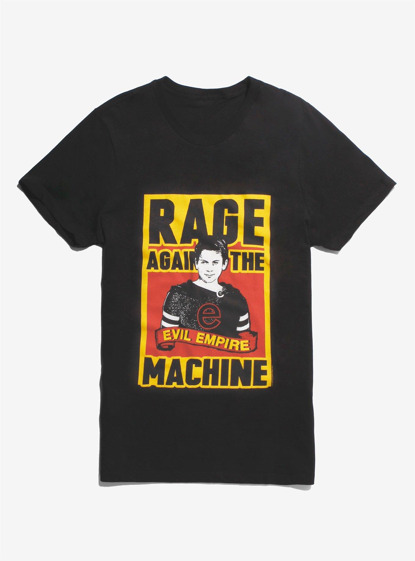 Rage Against The Machine Evil Empire Poster T-Shirt, BLACK, hi-res