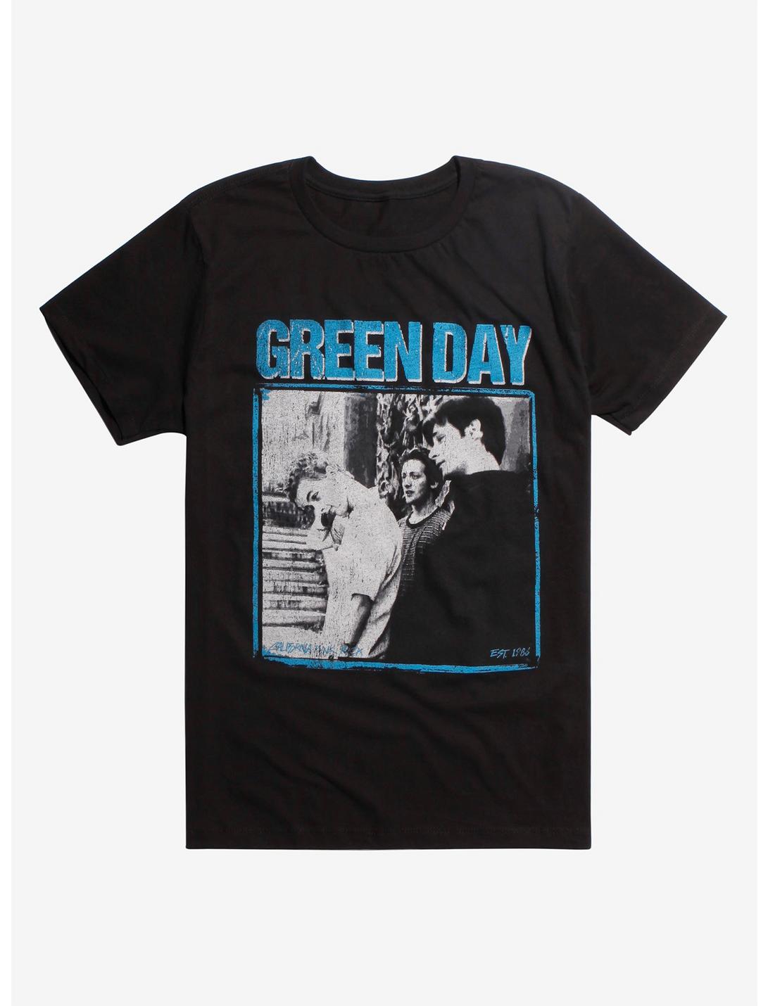 Green Day California Punk Rock Est. 1986 T-Shirt, BLACK, hi-res