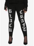 BlackCraft Stirrup Leggings Plus Size Hot Topic Exclusive, BLACK, hi-res