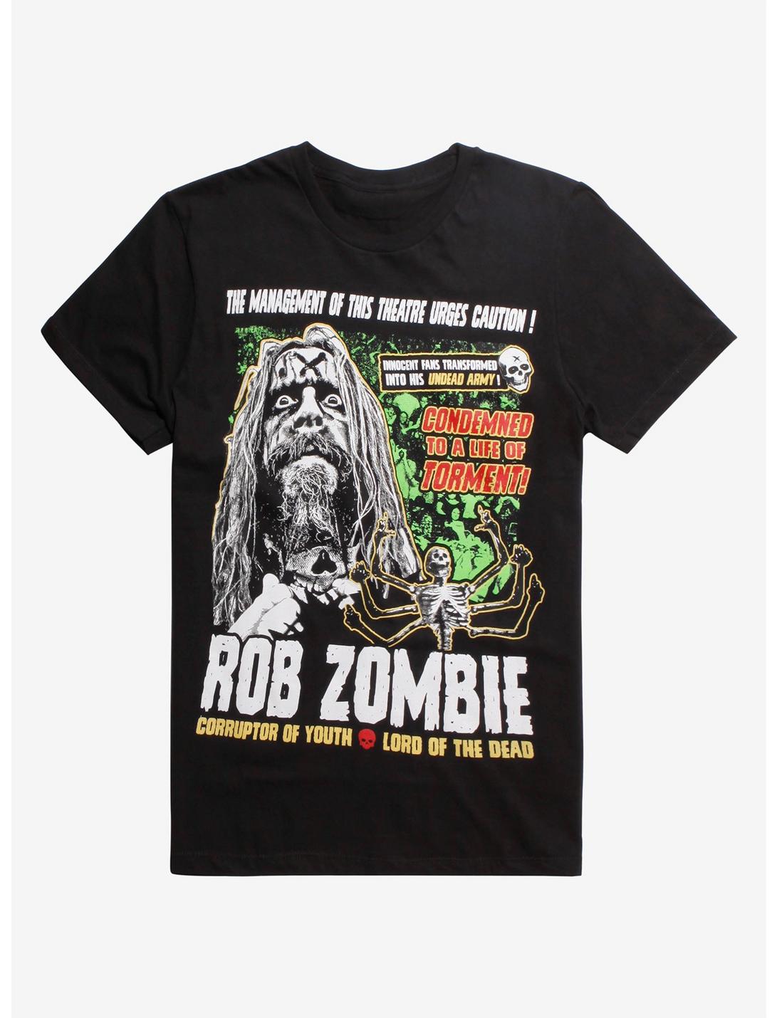 Rob Zombie Corrupter Of Youth T-Shirt, BLACK, hi-res