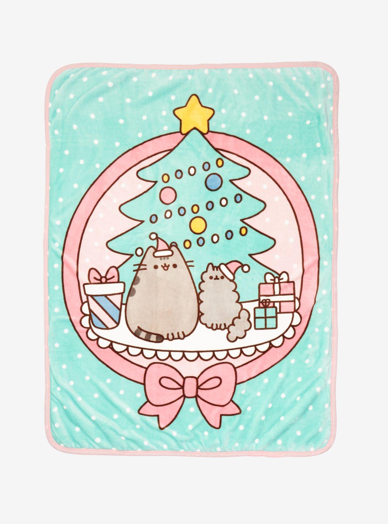 Hot topic pusheen blanket hotsell