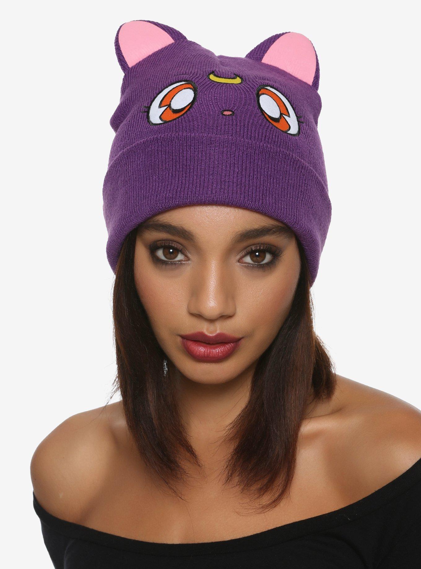 Sailor Moon Luna Cat Beanie, , hi-res