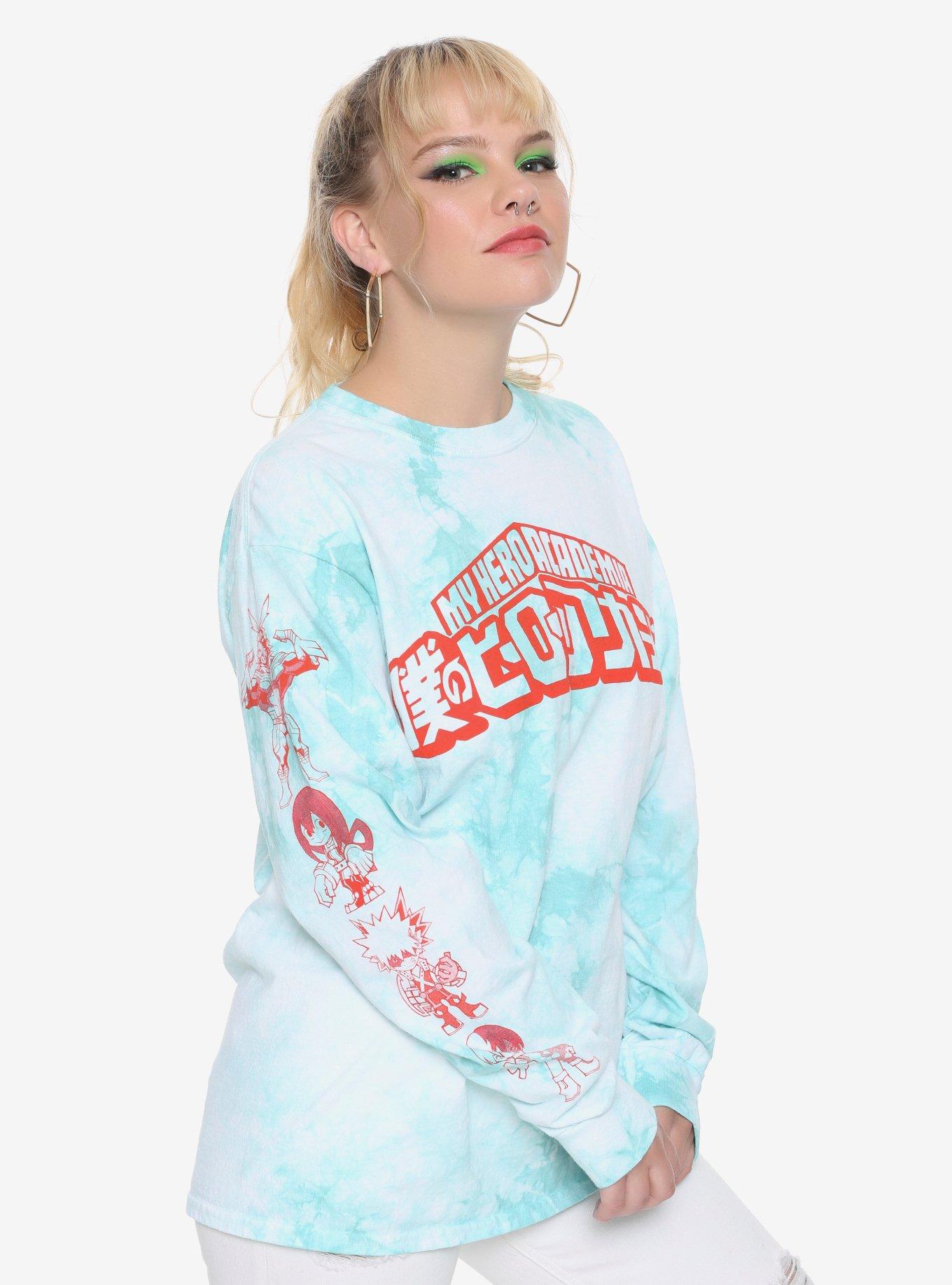 My Hero Academia Tie Dye Girls Long-Sleeve T-Shirt, TIE DYE, hi-res