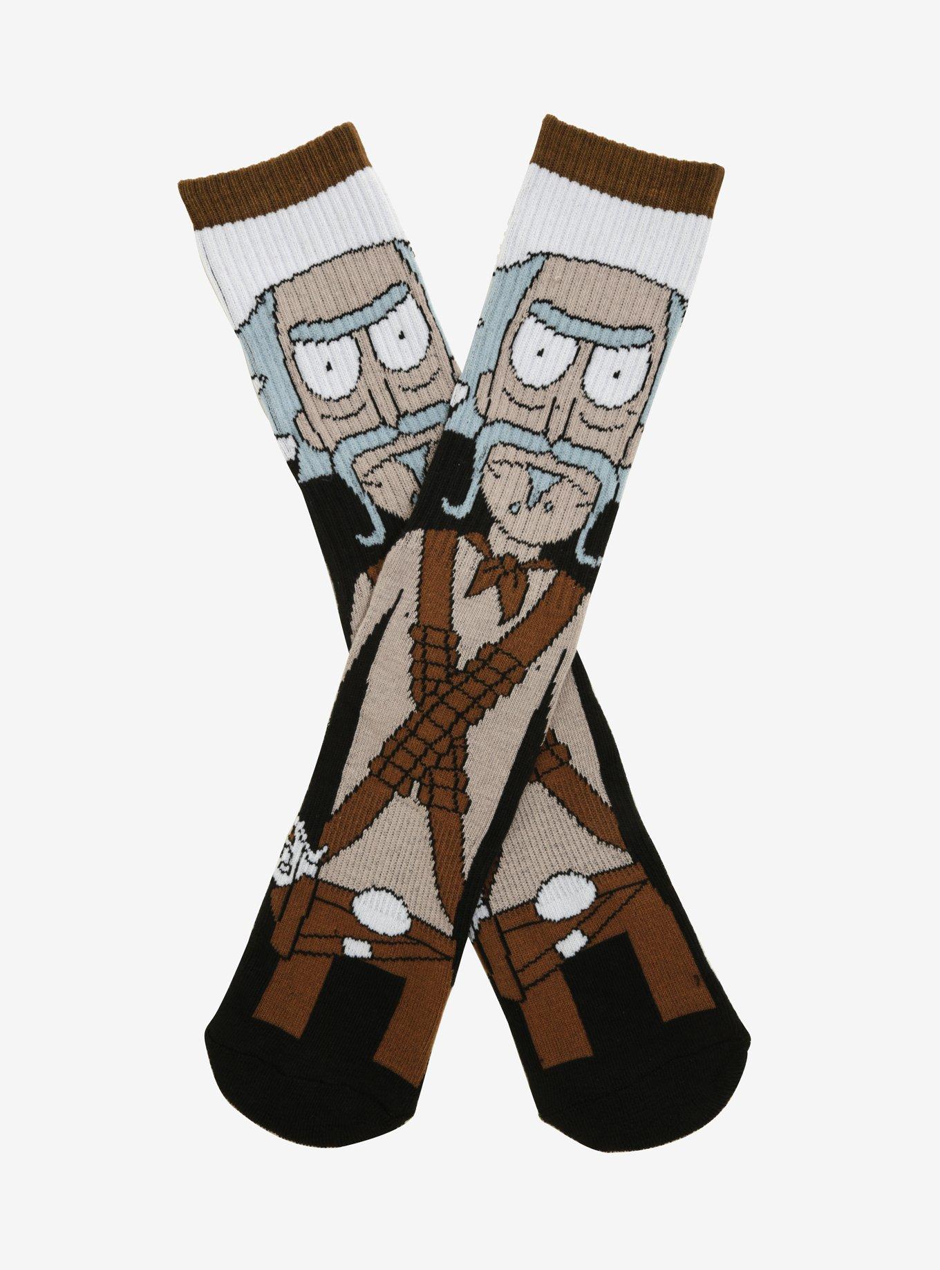 Rick And Morty Sombrero Rick Socks - BoxLunch Exclusive, , hi-res
