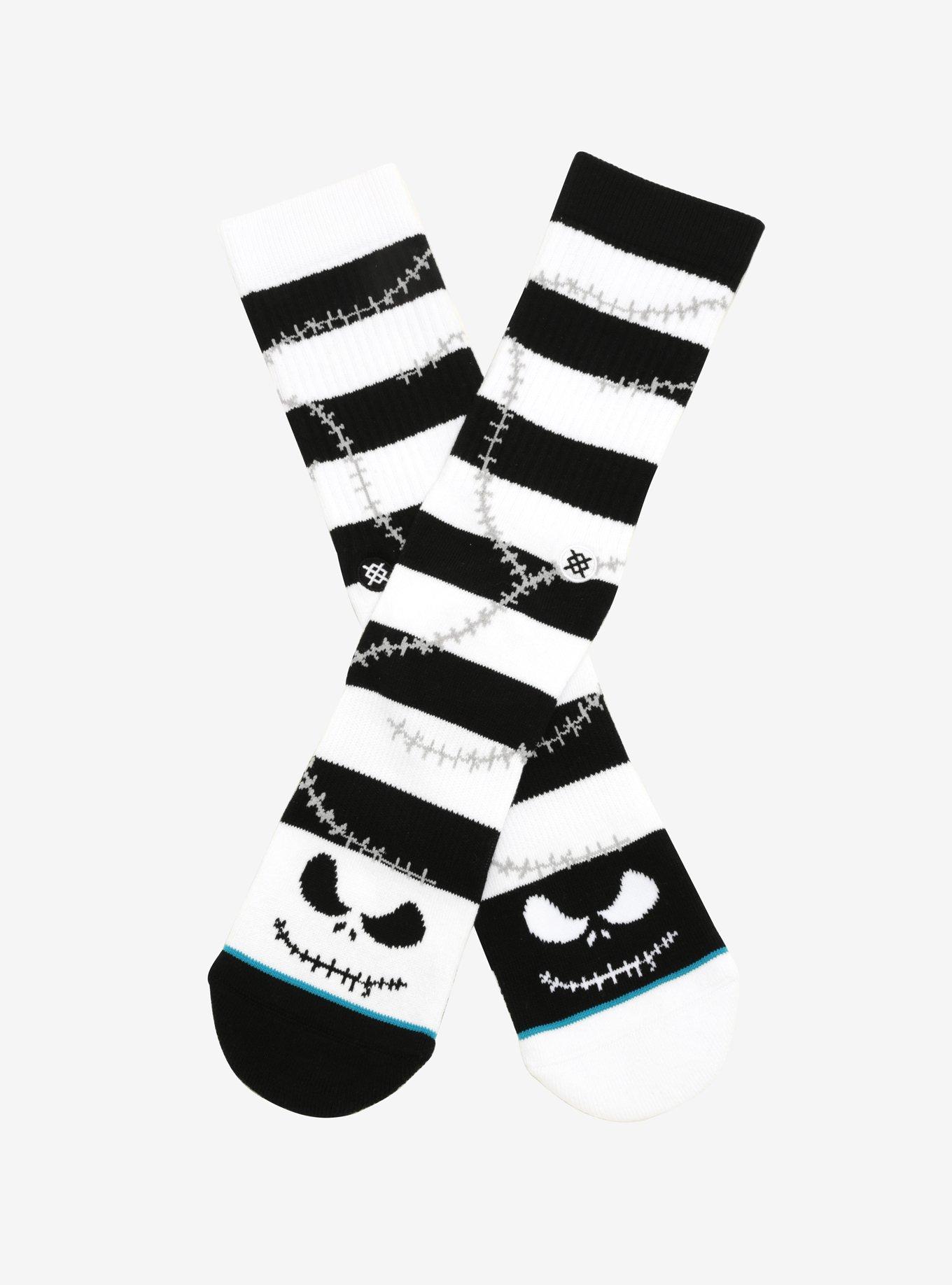 Stance The Nightmare Before Christmas Stitches Socks - BoxLunch Exclusive, , hi-res