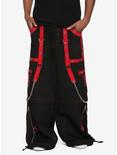 Tripp Black & Red Chain Zip-Off Pants, BLACK, hi-res