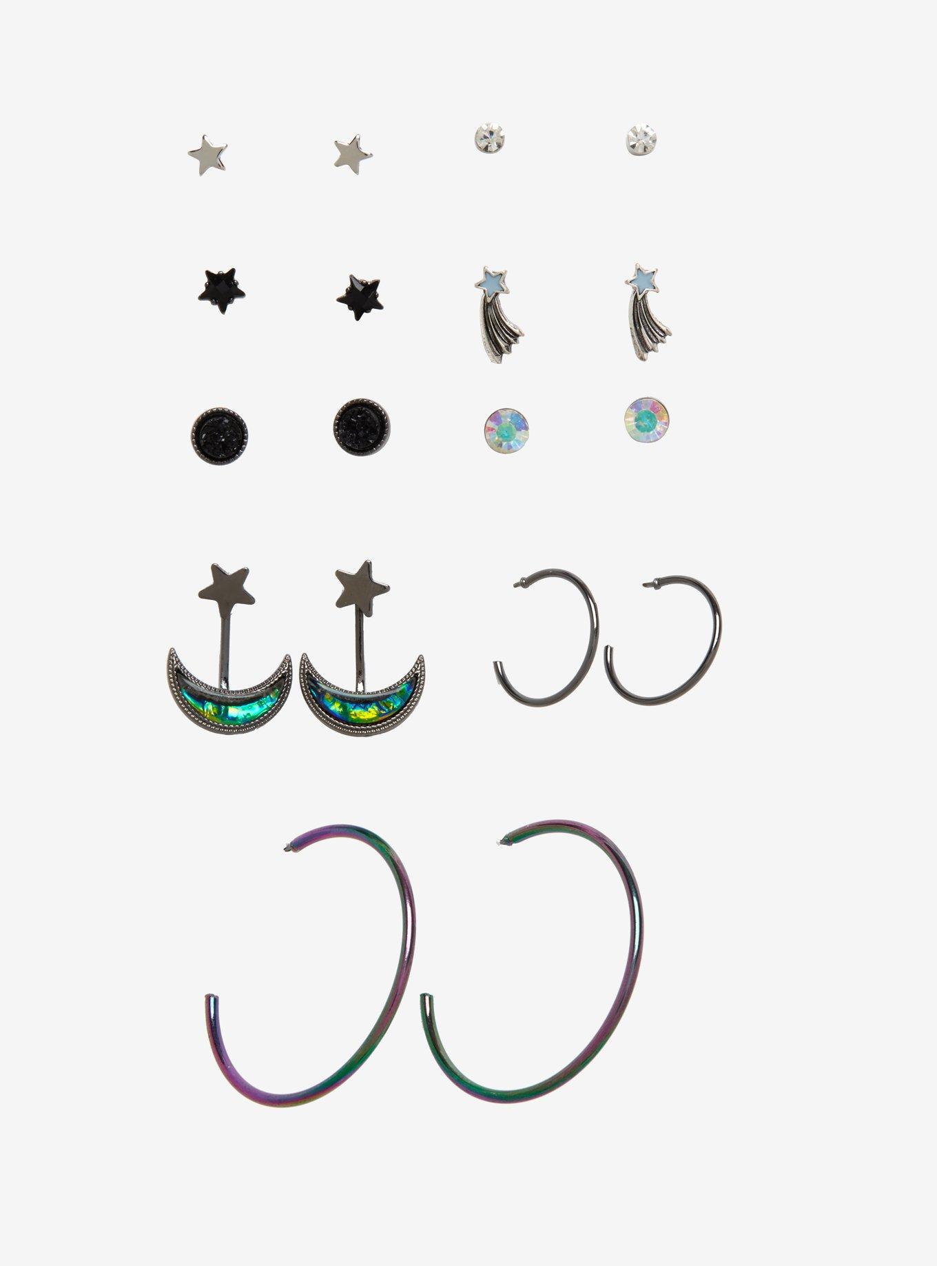 Blackheart Galaxy Earring Set, , hi-res