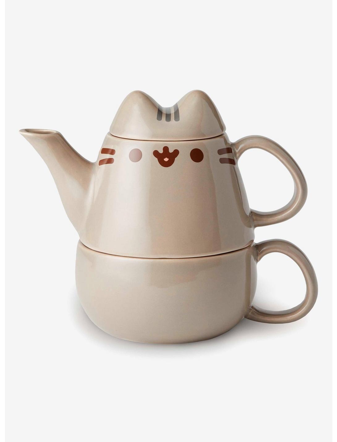 Pusheen Stackable Teapot & Cup Set, , hi-res