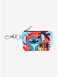 Loungefly Disney Lilo & Stitch Tropical Key Ring ID Wallet, , hi-res