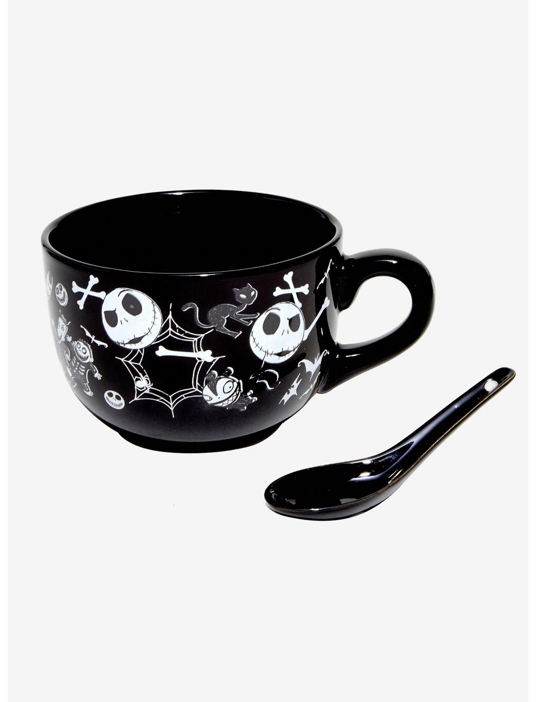 The Nightmare Before Christmas Bones Soup Mug & Spoon, , hi-res