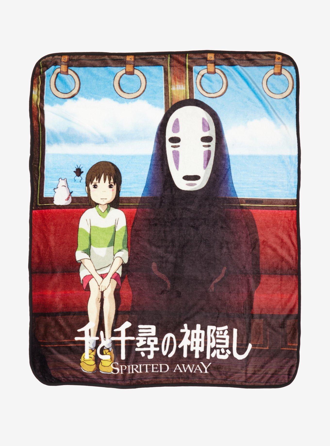Studio Ghibli Spirited Away Train Scene Throw Blanket Hot Topic