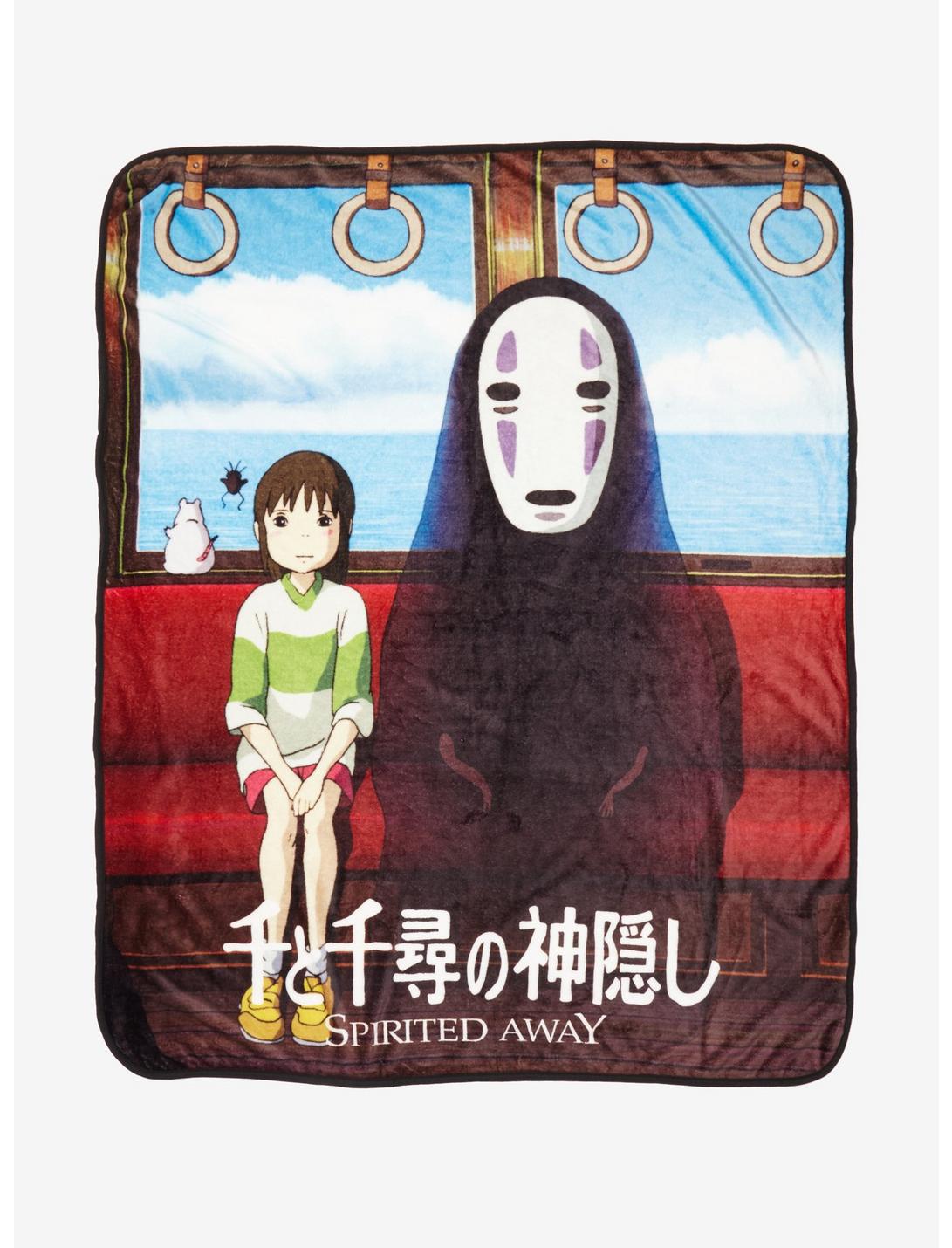 Studio Ghibli Spirited Away Train Scene Throw Blanket, , hi-res