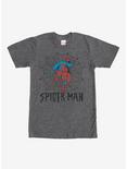 Marvel Spider-Man Web T-Shirt, CHAR HTR, hi-res