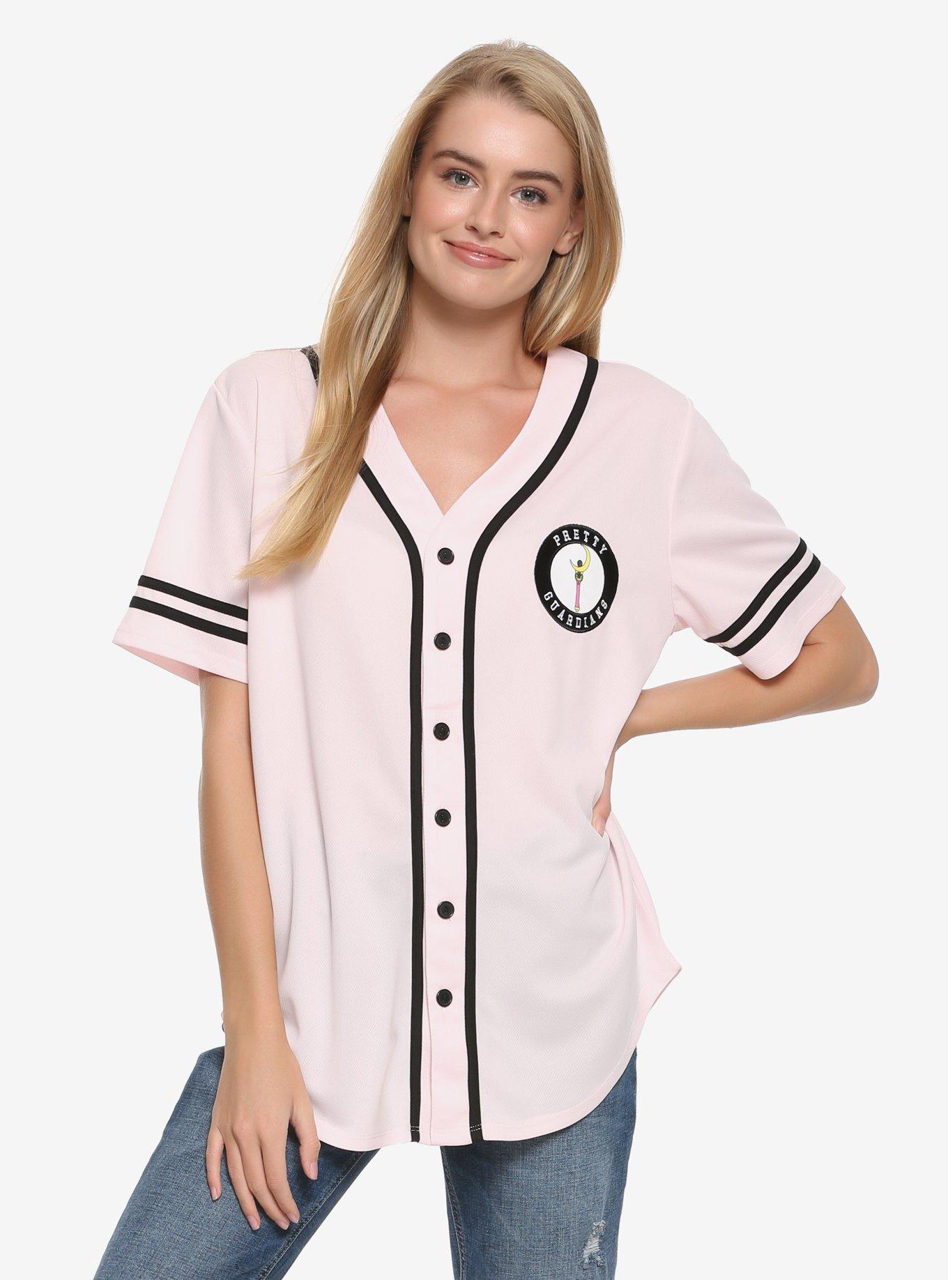 Sailor Moon Womens Baseball Jersey BoxLunch Exclusive BoxLunch