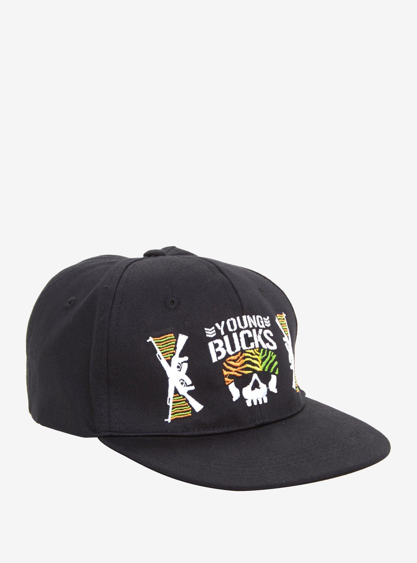 New Japan Pro-Wrestling The Young Bucks Black Snapback, , hi-res