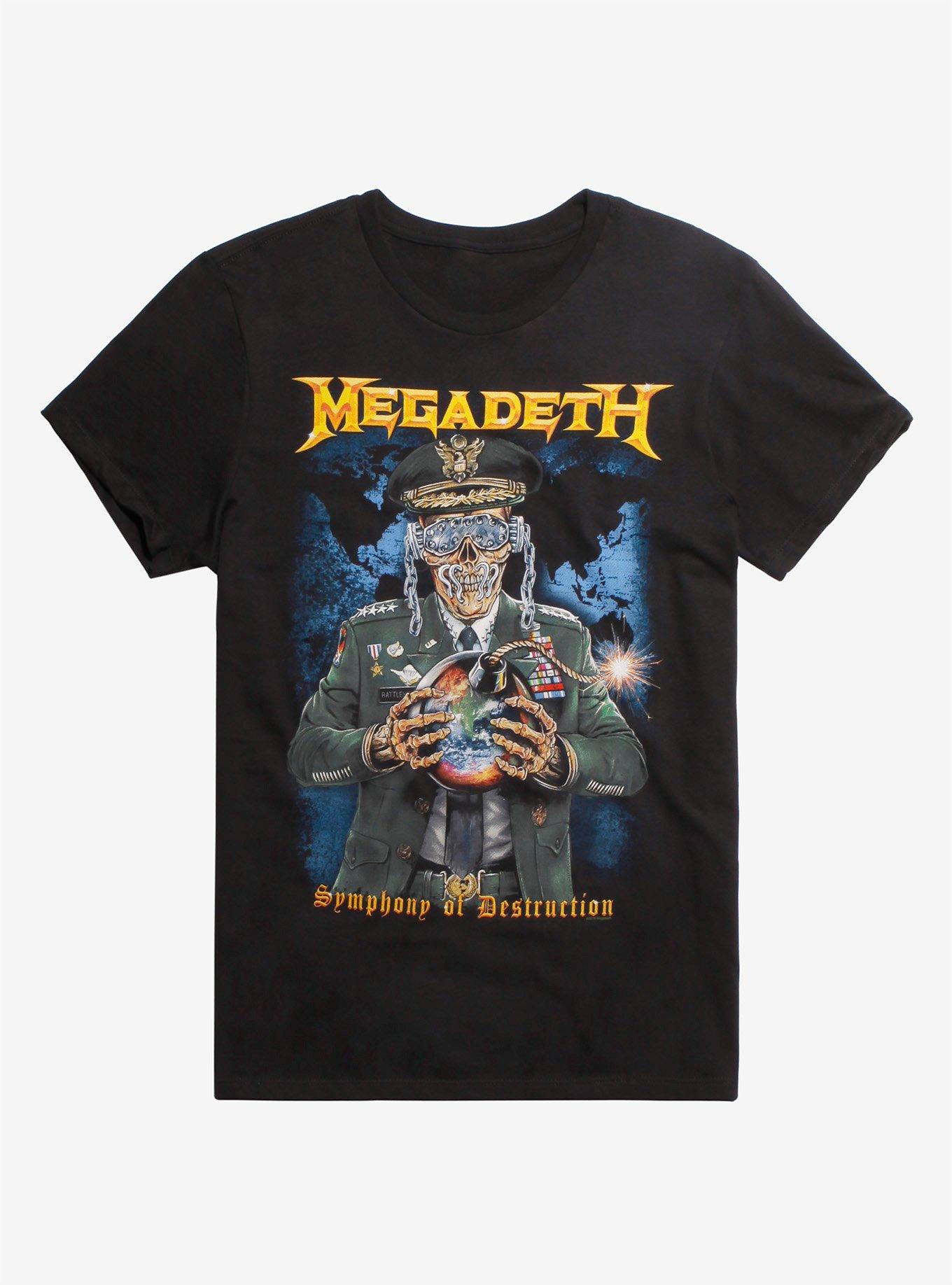 Megadeth Symphony Of Destruction T-Shirt, BLACK, hi-res