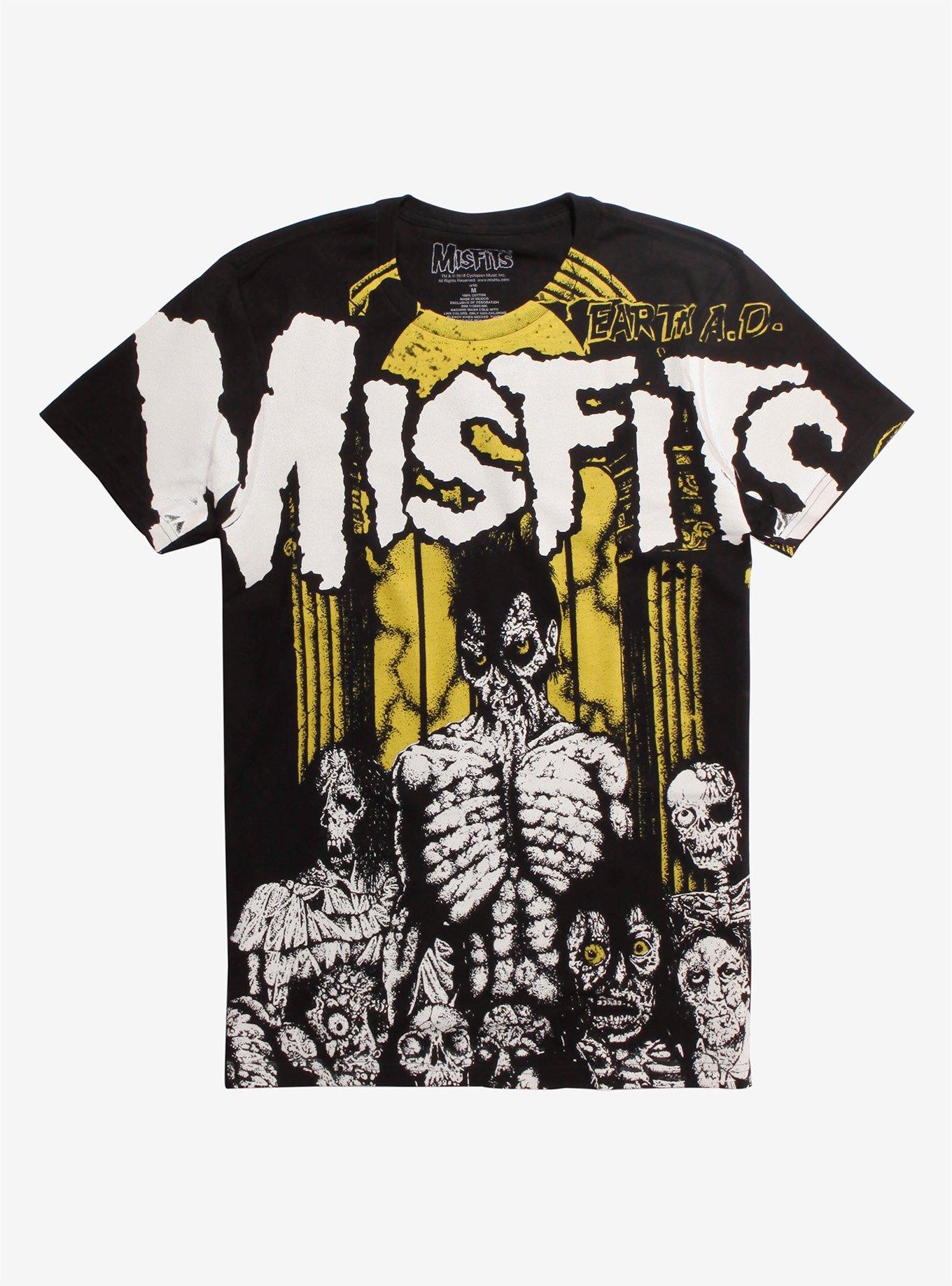 Misfits Earth A.D. T-Shirt | Hot Topic