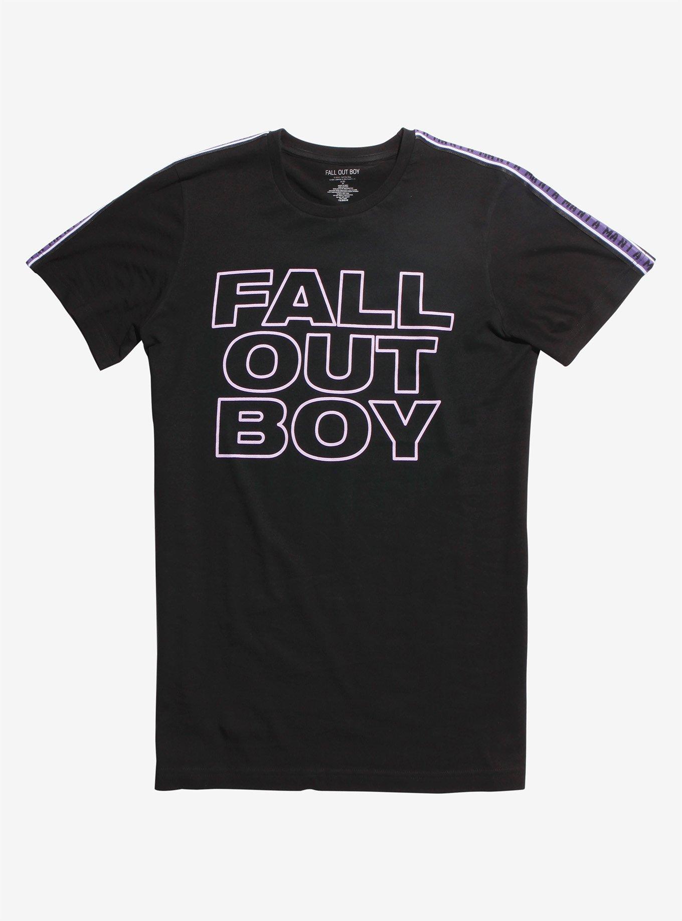 Fall Out Boy Athletic Mania T-Shirt, BLACK, hi-res