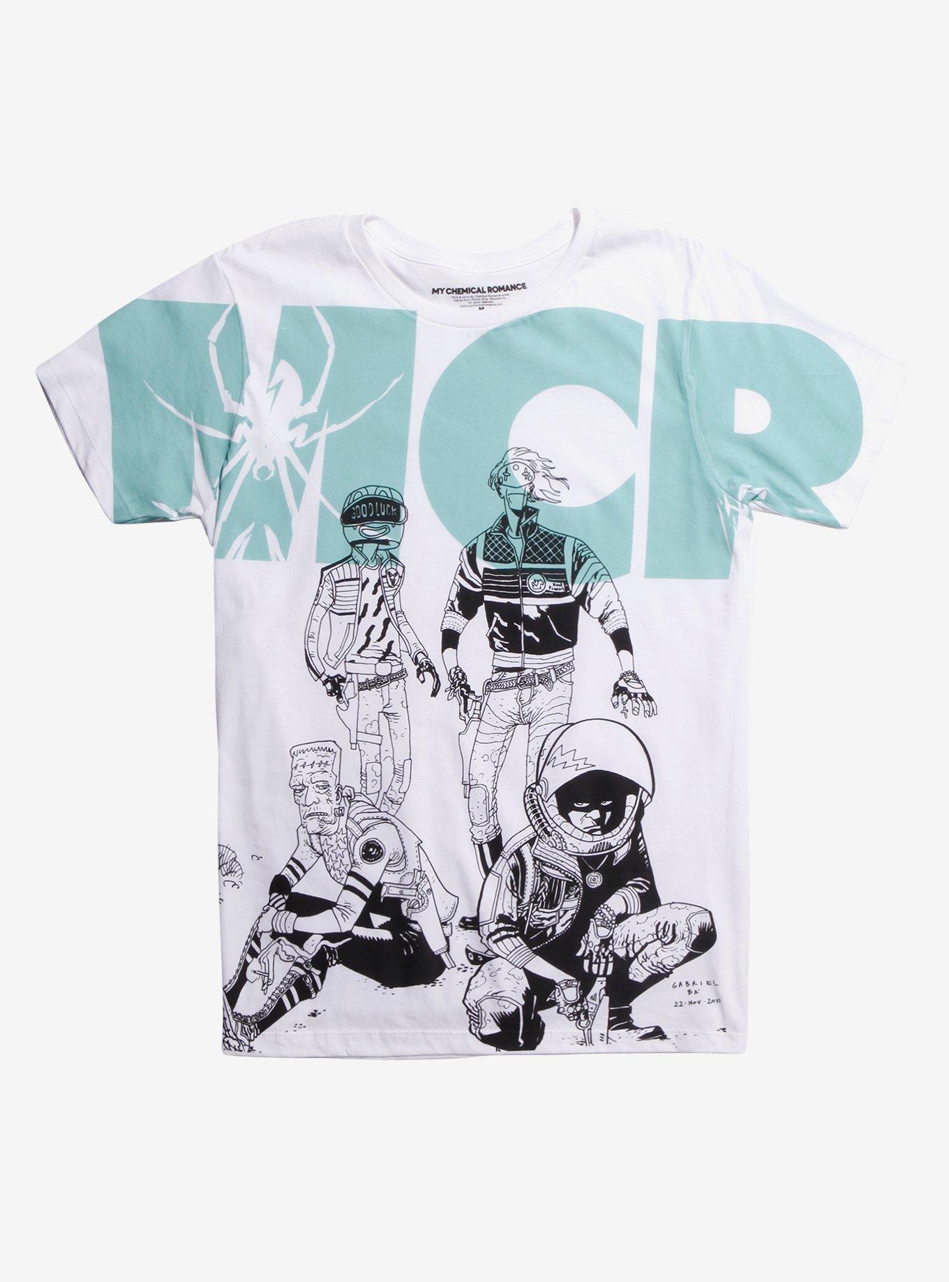 My Chemical Romance Danger Days T-Shirt, WHITE, hi-res