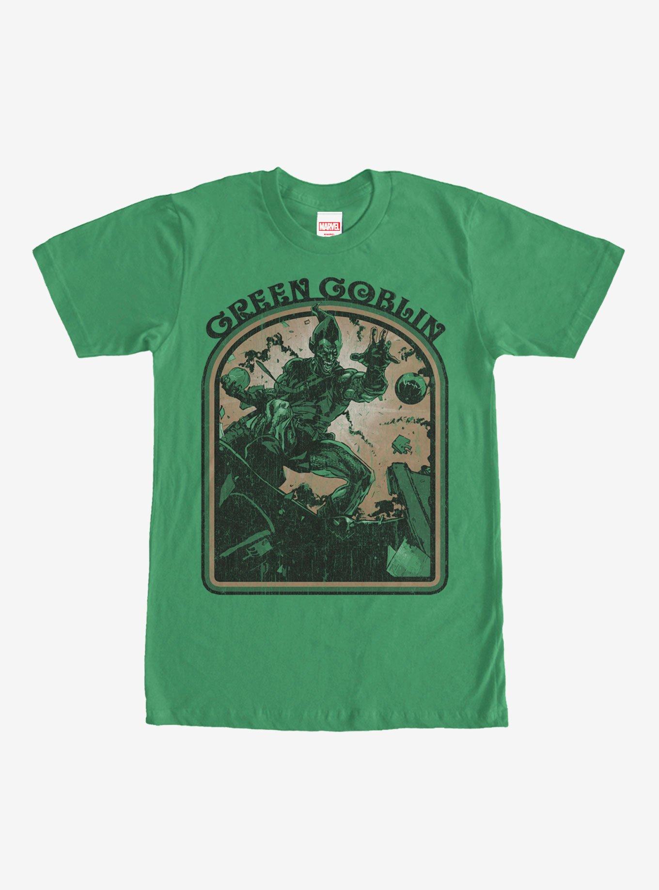 Green goblin t hot sale shirt