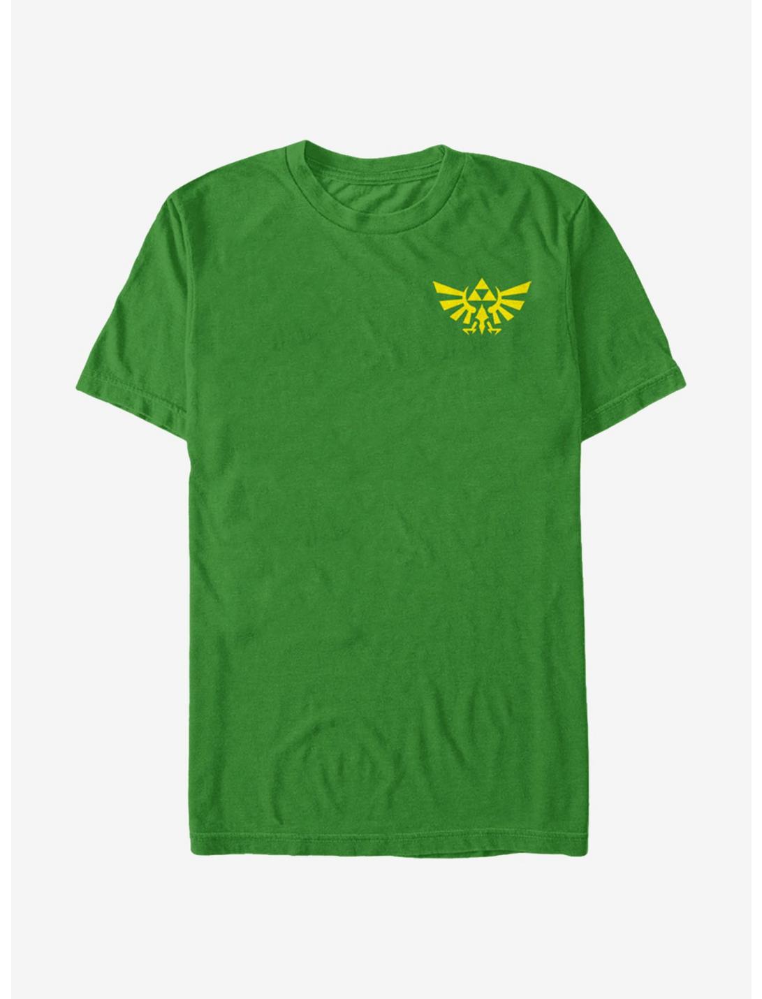 Nintendo Legend of Zelda Mini Triforce T-Shirt, KELLY, hi-res