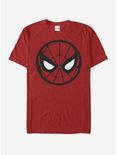 Marvel Spider-Man Circle Mask T-Shirt, RED, hi-res