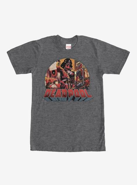 Marvel Deadpool Disguise T-Shirt - BLACK | Hot Topic